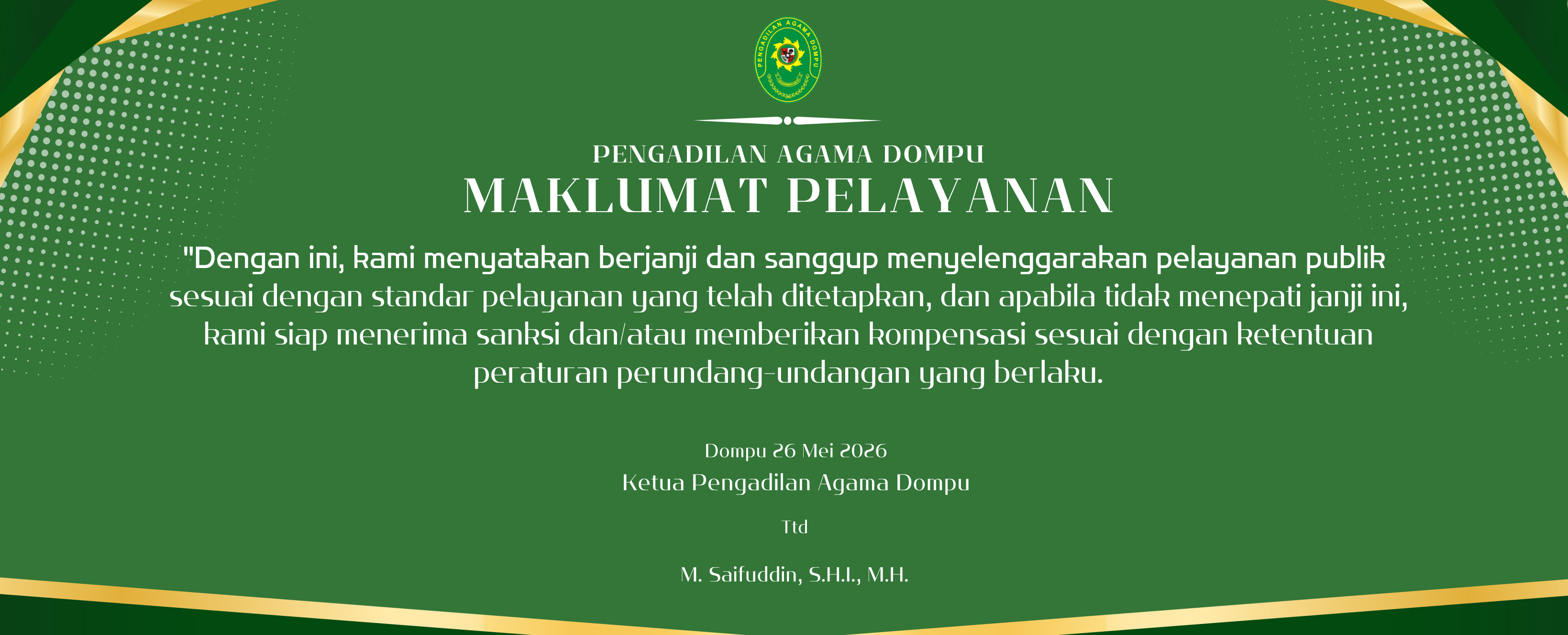 Sertifikat Kelulusan Kursus Komputer Sederhana Biru dan Kuning 14.8 x 6 cm 3